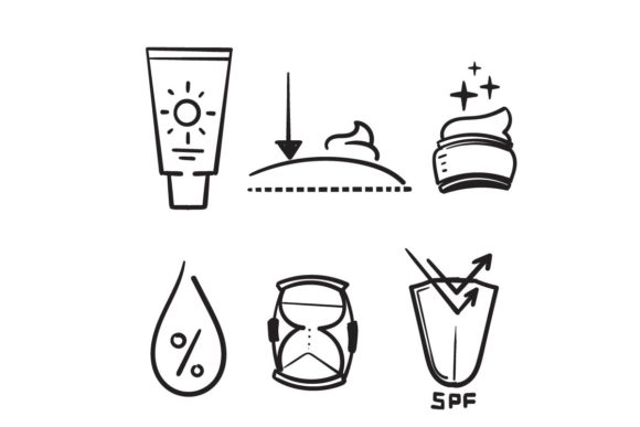 Download Doodle Skin Care Icon - Premium Bundle
