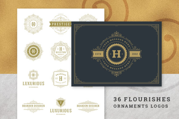 Download 36 Luxury Ornament Logos - Ornament Collection