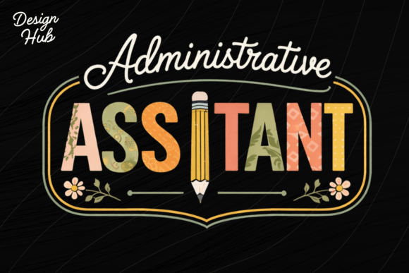 Download Admin Assistant Floral Design PNG - Premium Resources