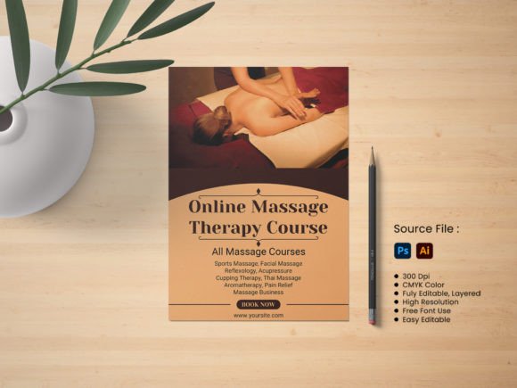 Download Online Massage Therapy Flyer - Massage therapy Collection